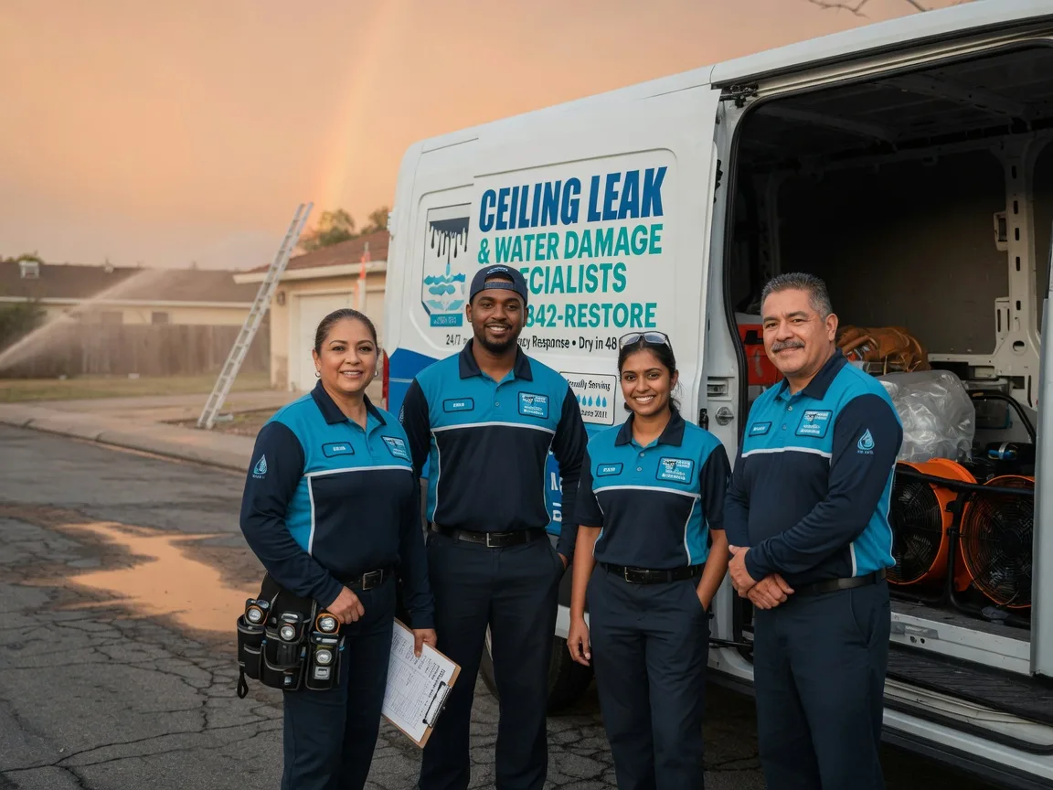 Ceiling Leak Cleanup company in Andover, MN